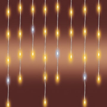 LED välistingimuste jõulutuled 1200xLED/230V 25x0,56 m IP44 soe valge/külm valge