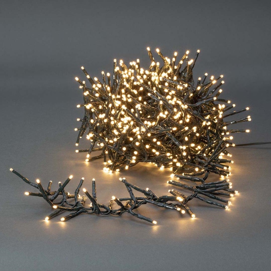 LED välistingimuste jõulutuled 768xLED/7 režiimi 8,6m IP44 soe valge