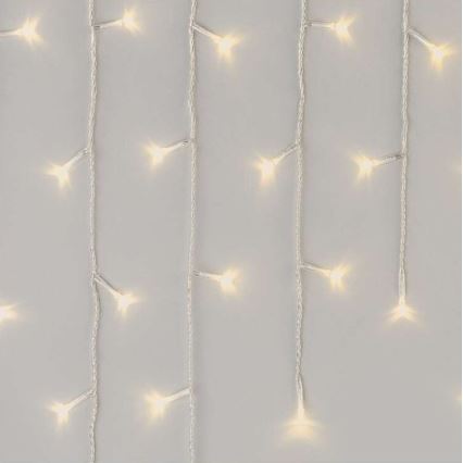 LED välistingimuste valguskett 300 LED, 8 režiimi, 10 m, IP44, soe valge + kaugjuhtimispult