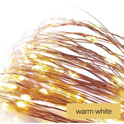 LED välistingimuste valguskett 40xLED/9m IP44 soe valge