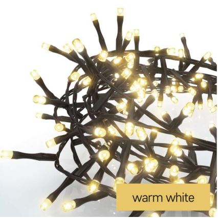 LED välistingimuste valguskett 600xLED/17m IP44, soe valge