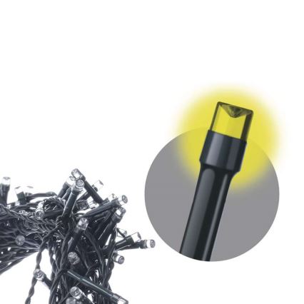 LED välistingimuste valguskett 80xLED/13m IP44 soe valge