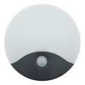LED välistingimustele mõeldud seinavalgusti liikumisanduriga LED/18W/230V IP44 valge