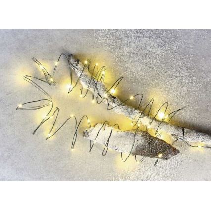 LED-välistingimustele sobiv valguskett 150 LED / 20 m, IP44, soe valge
