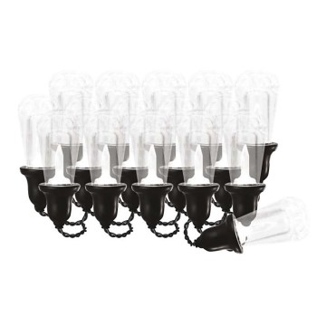 LED välistingimustes kasutatav dekoratiivne valguskett 16xLED, 8,6 m, IP44, külmvalge