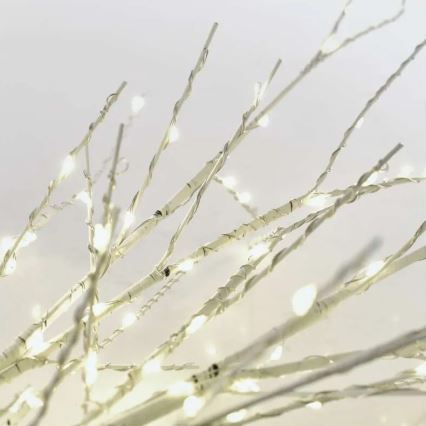 LED välistingimustes kasutatav jõulukaunistus 100xLED/3xAA soe valge IP44