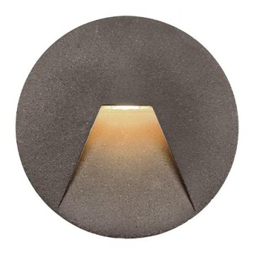 LED välistingimustes süvistatav valgusti SPACE LED/4W/230V IP65 hall