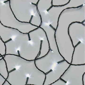 LED välisvalgusketi 80xLED/13m IP44 külmvalge