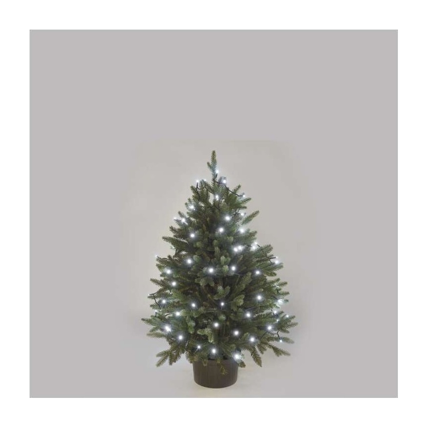 LED välisvalgusketi 80xLED/13m IP44 külmvalge