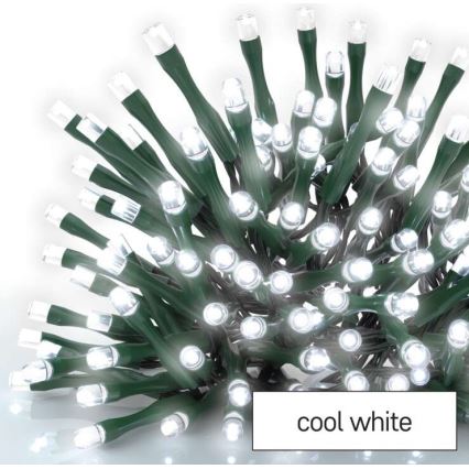 LED välisvalgusketi 80xLED/13m IP44 külmvalge