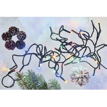 LED välisvalguskett 180xLED/23m IP44 mitmevärviline