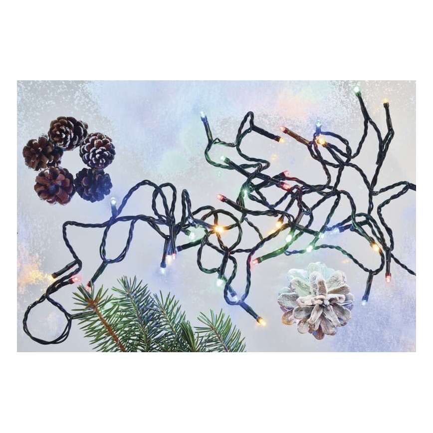 LED välisvalguskett 180xLED/23m IP44 mitmevärviline