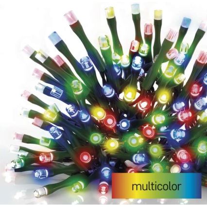 LED välisvalguskett 180xLED/23m IP44 mitmevärviline