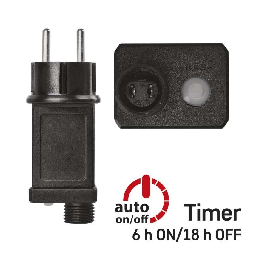 LED-välisvalguskett 40xLED/9m IP44 külmvalge