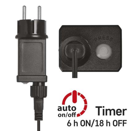 LED-välisvalguskett 40xLED/9m IP44 soe valge