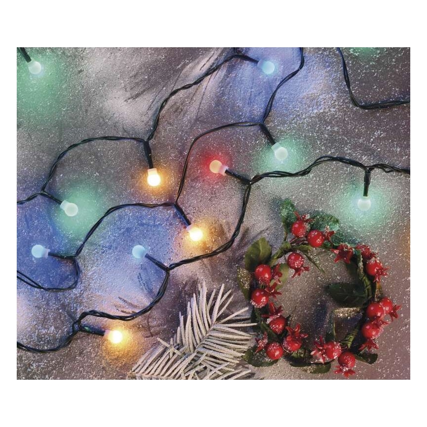 LED välisvalguskett 480xLED/53m IP44 mitmevärviline