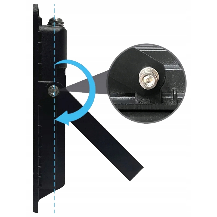 LED välisvalgusti LED/150W/230V 4500K IP65 must