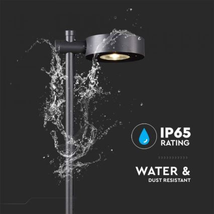 LED Välisvalgusti LED/7W/230V 3000K IP65 must