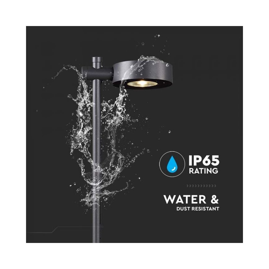 LED Välisvalgusti LED/7W/230V 3000K IP65 must