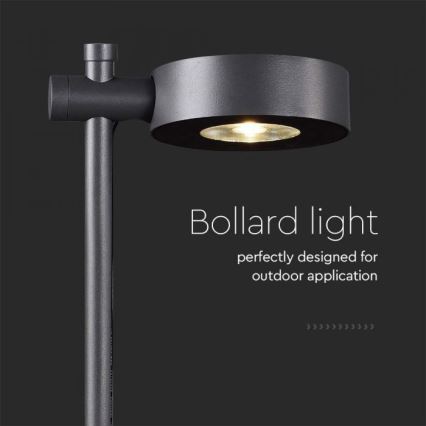 LED Välisvalgusti LED/7W/230V 3000K IP65 must