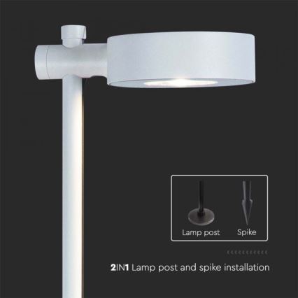 LED välisvalgusti LED/7W/230V 3000K IP65 valge