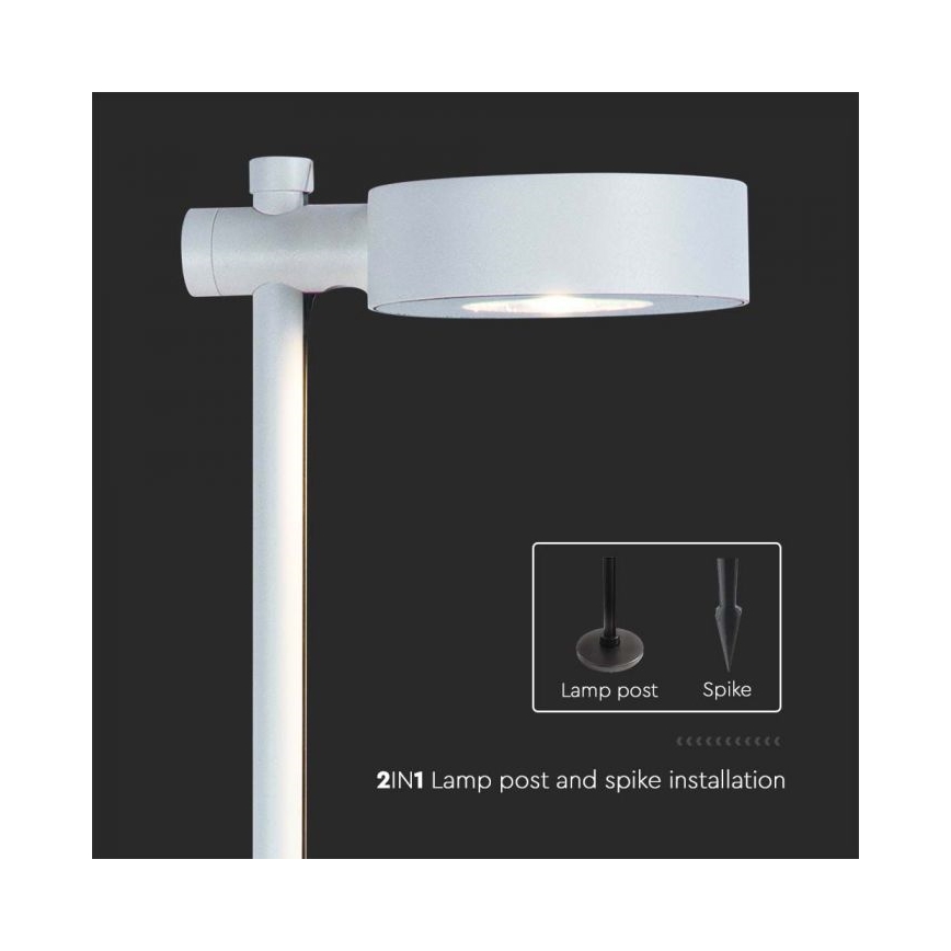 LED välisvalgusti LED/7W/230V 3000K IP65 valge