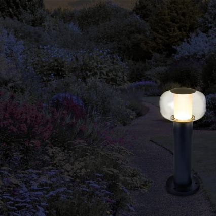 LED välisvalgusti MALAGA LED/12W/230V 40 cm IP44 must