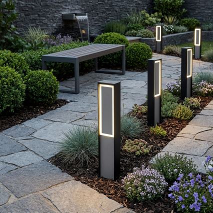 LED välisvalgusti MODO LED/8W/230V 4000K IP54 50 cm must