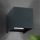 LED Välisvalgusti seinale CUBE 2xLED/3W/230V IP54 antratsiit