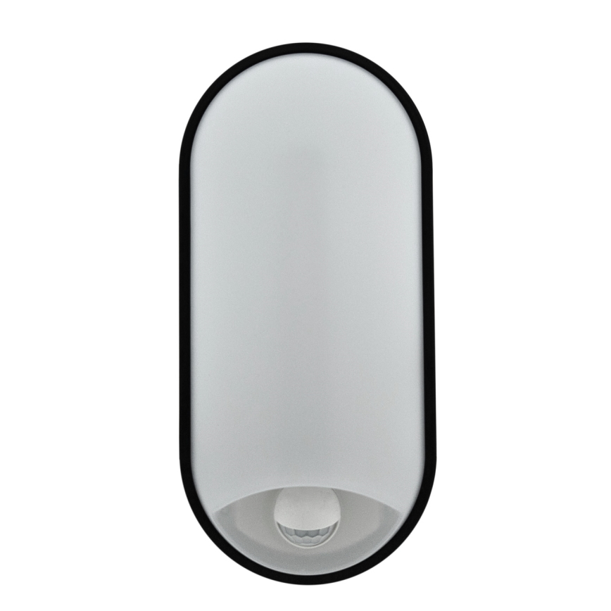 Hämardatav LED-välisseinavalgusti liikumisanduriga LED/12/15/18W/230V 3000K/4000K/6500K IP65 must/valge