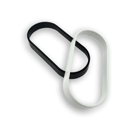 Hämardatav LED-välisseinavalgusti liikumisanduriga LED/12/15/18W/230V 3000K/4000K/6500K IP65 must/valge