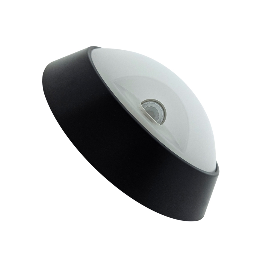 LED-hämardatav välisseinale paigaldatav seinavalgusti liikumisanduriga LED/15/18/20W/230V 3000K/4000K/6500K IP65 must/valge