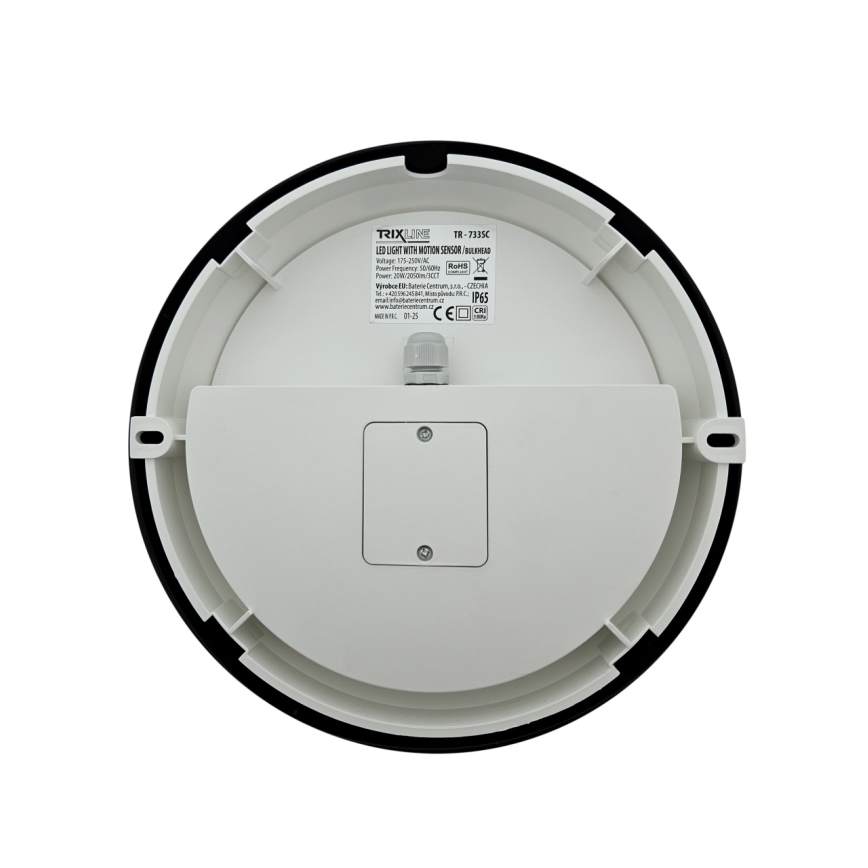 LED-hämardatav välisseinale paigaldatav seinavalgusti liikumisanduriga LED/15/18/20W/230V 3000K/4000K/6500K IP65 must/valge