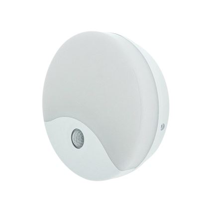 LED välisvalgusti seinale liikumisanduriga LED/18W/230V IP44 valge
