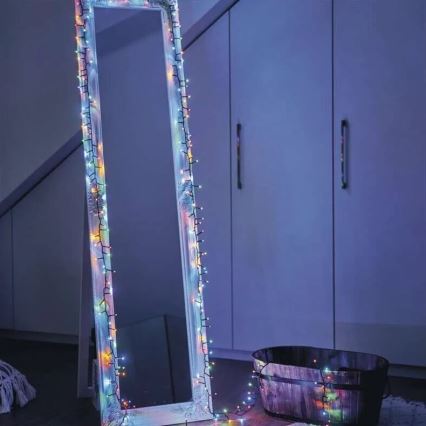 LED välisvalgustuskett 150xLED/27,35m IP44 mitmevärviline