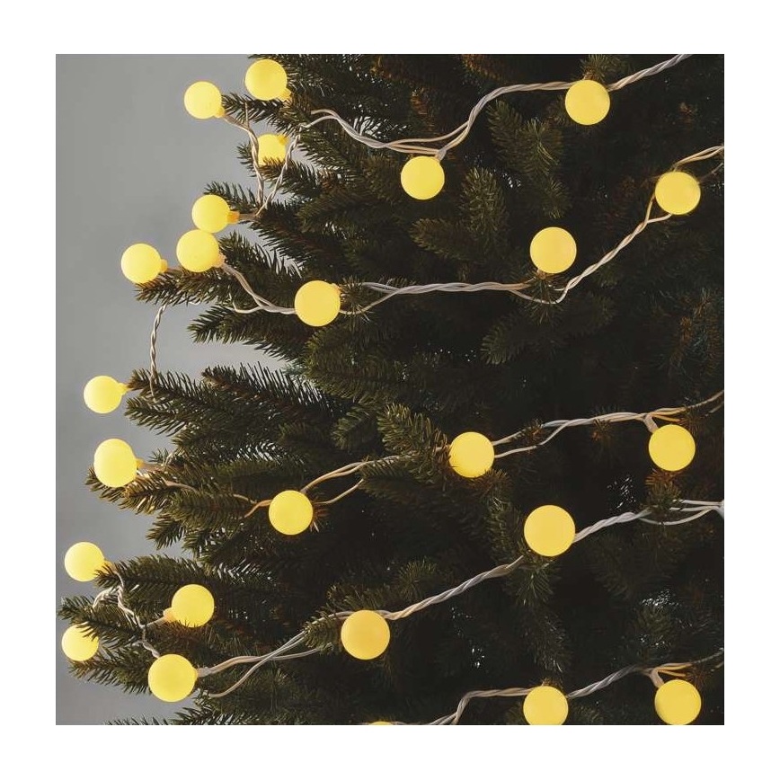 LED välivalguskett 40 LED / 9 m IP44 soe valge