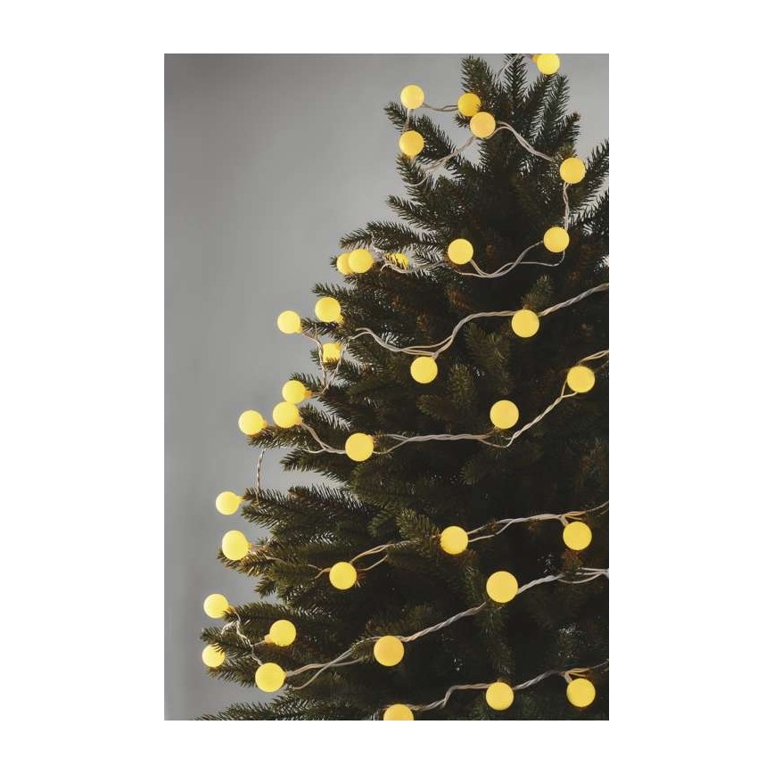 LED välivalguskett 40 LED / 9 m IP44 soe valge