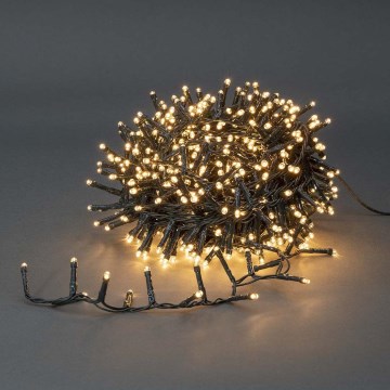 LED välivalguskett 400xLED/7 funktsiooni 11m IP44 soe valge