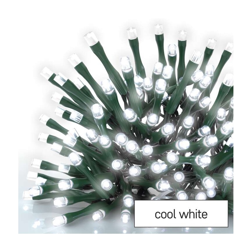 LED välivalguskett 600xLED/8 režiimi 15m IP44 külmvalge