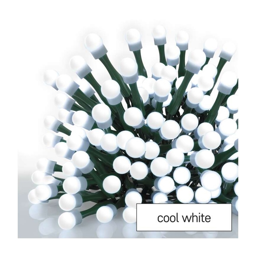 LED  välivalguskett 80xLED/13m IP44 külmvalge