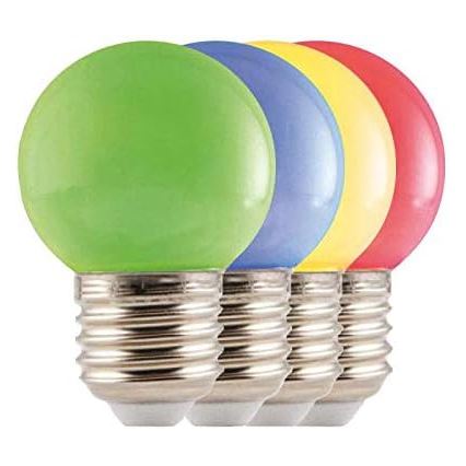 LED Välivalguskett EASY CONNECT 8xE27 5m IP44 mitmevärviline