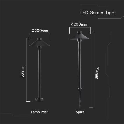 LED Välivalgusti 2in1 LED/7W/230V IP65 3000K
