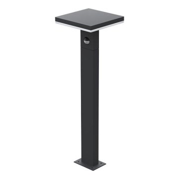 LED Välivalgusti anduriga BARI LED/10W/230V 4000K 60 cm IP54 antratsiit