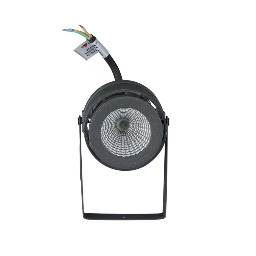 LED Välivalgusti LED/12W/100-240V IP65 hall - roheline tuli