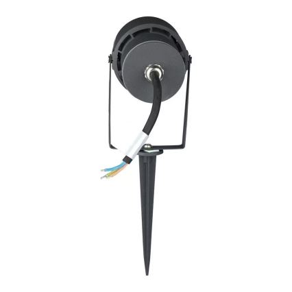 LED Välivalgusti LED/12W/100-240V IP65 hall - roheline tuli