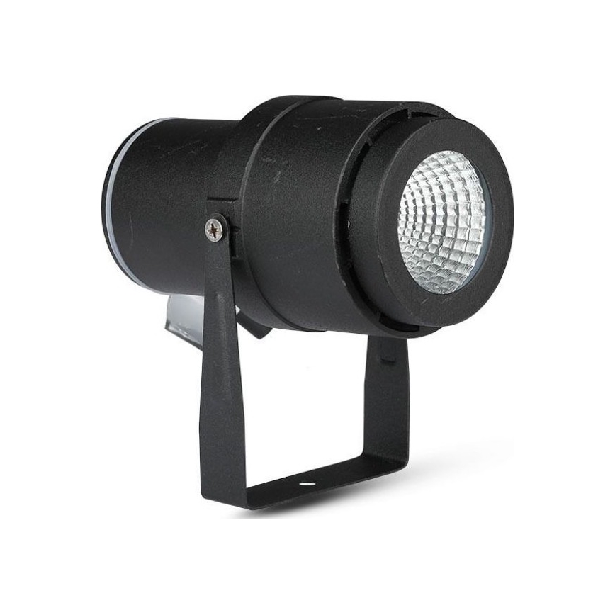 LED Välivalgusti LED/12W/100-240V IP65 must - roheline tuli