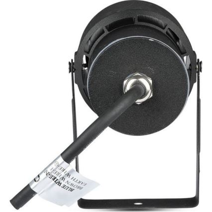 LED Välivalgusti LED/12W/100-240V IP65 must - roheline tuli