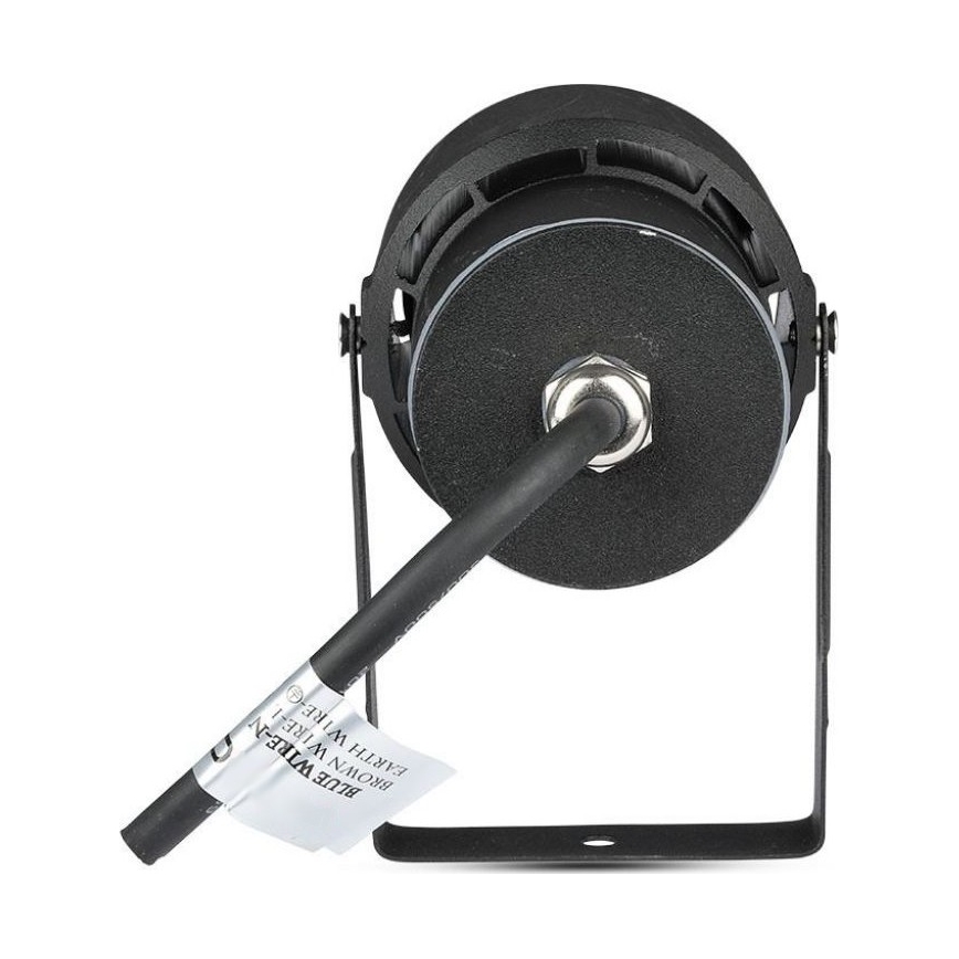 LED Välivalgusti LED/12W/100-240V IP65 must - roheline tuli