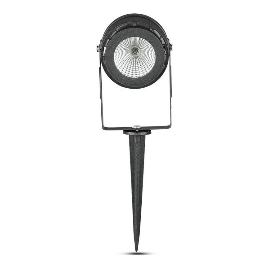 LED Välivalgusti LED/12W/100-240V IP65 must - roheline tuli