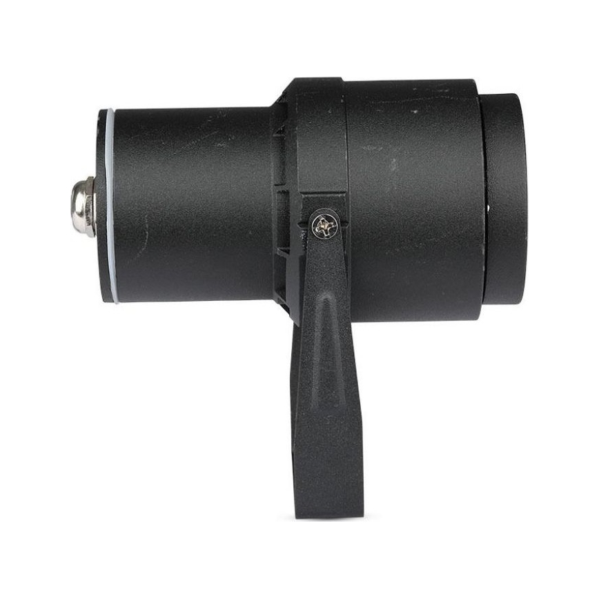 LED Välivalgusti LED/12W/100-240V IP65 must - roheline tuli